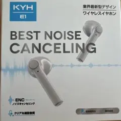 KYH E1 ワイヤレスイヤホン 本体 ブラック