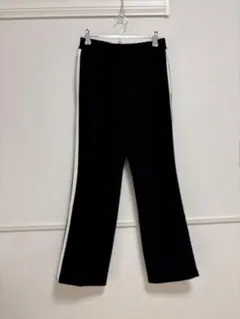 journal standard黒 ストレートレッグパンツ ポリエステル製