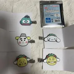 【匿名配送】5点　コジコジ&サンリオ前髪クリップ　まとめ売り　コジコジ　サンリオ
