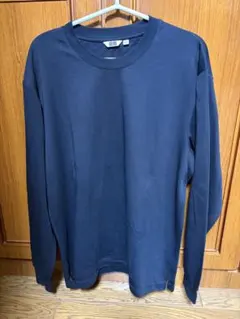 UNIQLO U ユニクロU エアリズムコットンクルーネックTシャツ 黒