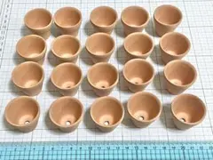 【超小型】素焼き植木鉢 20個 35mm 植木鉢 す鉢 一寸鉢のサムネイル