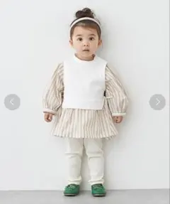 petit main プティマイン ベストドッキングブラウス 100cm