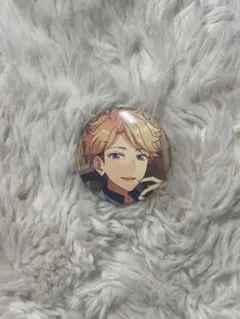 鳴上嵐 あんスタ フィーチャースカウト 缶バッジ