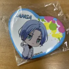 エスケーエイト SK∞ ひこくじ ハート型缶バッジ ランガ　缶バッジ