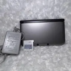 ニンテンドー3DS LL シルバー 本体　ソフト付き