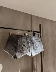 Avail×shoko ショートパンツ　ブルー