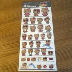 ハローキティ 4サイズ ステッカーセット
