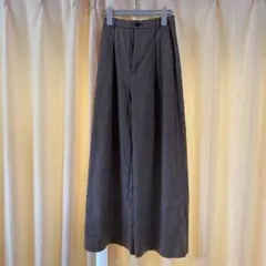 ジーユー　チェックズボン