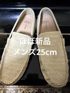 ほぼ新品箱無し UGG 25cm 軽量 メンズ ローファー