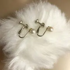 レディース　アクセサリー　イヤリング　パール風のサムネイル