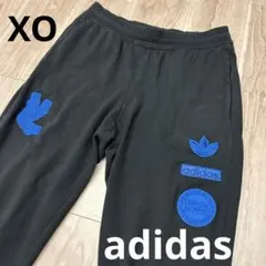 希少サイズ！2XL adidas ワッペン　ジャージズボン