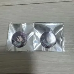 秋祭り　缶バッジ　レゼ　2個セット