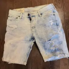 Hollister ダメージ加工 ショートパンツ 30