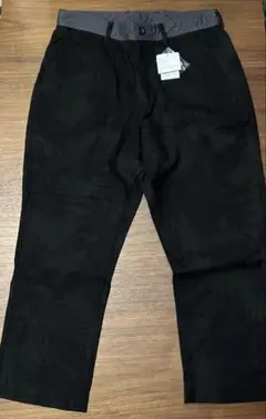 ナノユニバース　ボタニック　クロップド　パンツ Sサイズ　チャコール