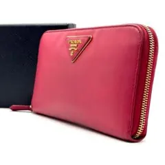 PRADA 長財布ナイロン サフィアーノ三角ロゴ - メルカリ