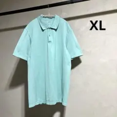ユニクロ ドライEXポロシャツ（半袖） グリーン XL 男女兼用