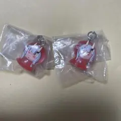 ホロライブ めじるしアクセサリー　百鬼アヤメ×2