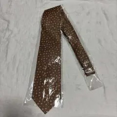 新品 NINA RICCI Monsieur ネクタイ ブラウン 花柄