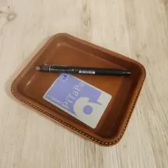 牛革トレイ　小物　アクセサリー