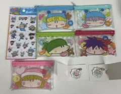 ミルモでポン！　シール　ポーチ　アクリルチャーム　まとめ売り　8点セット