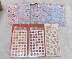 ボンボンドロップシール ぷくぷくキャンディシール 8点セット