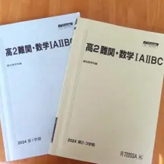 2冊セット★駿台予備校★高2 難関・数学 I A II B C