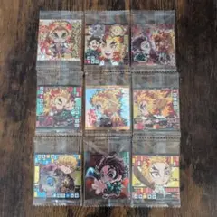 鬼滅の刃 ディフォルメシール　9枚セット