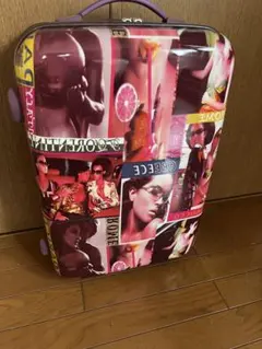 カラフルコラージュキャリーケース