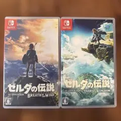 ゼルダの伝説 ブレスオブザワイルド　ティアーズ オブ ザ キングダム　セット
