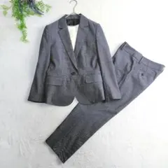 美品✨洗える✨スーツカンパニー パンツスーツ チャコールグレー 36