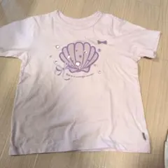 GITA 半袖Tシャツ ピンク シェル柄