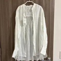 新品未使用☆IENA バックギャザーシャツ 38 白 ホワイト - メルカリ