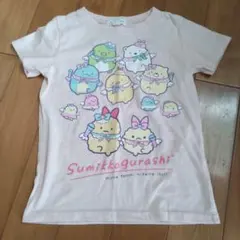 すみっコぐらし Tシャツ 淡いピンク