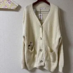 graniph グラニフ ジョジョの奇妙な冒険 カーディガン 猫草 Lサイズ