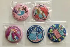 Disney ディズニー 刺繍缶バッジ Princess プリンセス