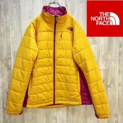 海外限定品❤️ノースフェイス　インナーダウン　イエロー　レディースL/90