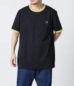 EDIFICE別注】FRED PERRY ロゴT XLサイズ ブラック - メルカリ
