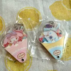 マイメロディ シナモン カスタムアクリルチャーム クレープ