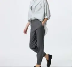 UNIQLOレディースエアリズムウルトラストレッチジョガーパンツブラック