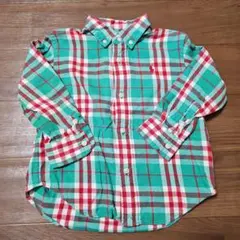Ralph Lauren チェック柄シャツ 90サイズ