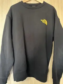 ノースフェイス スウェット ロゴ north face パーカー メンズ 黒 S