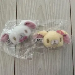 【未開封】シュガーバニーズ ガチャガチャ ぬいぐるみチャーム　はなうさしろうさ