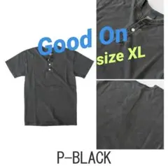 【極美】Good On グッドオン 5.5oz ヘンリーネックTシャツ　ovyz