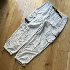 90s　オールド　バンズ　ギミック　カーゴパンツ　ワーク　ホワイト　生成り　Mのサムネイル
