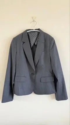 AOKI ストライプ テーラードジャケット