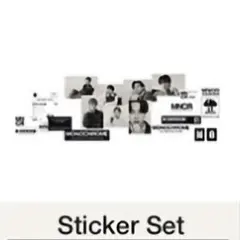 BTS POPUP MONOCHROME ステッカーセット