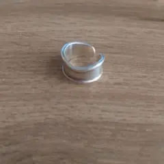 シルバー925 ウェーブデザインリング