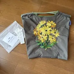 新品】Ball & Chain エコバッグ 花柄刺繍 TOLIGHT 限定 L - メルカリ