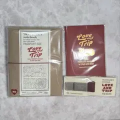 【限定】トラベラーズノート LOVE AND TRIPパスポート3点セット！