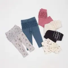 プティマイン バックフリルレギンス 110cm